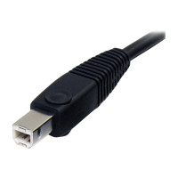 Produktbild för StarTech.com 6ft 4-in-1 USB DisplayPort® KVM Switch Cable w/ Audio & Microphone (DP4N1USB6) - video/USB/ljud-kabel - 1.8 m