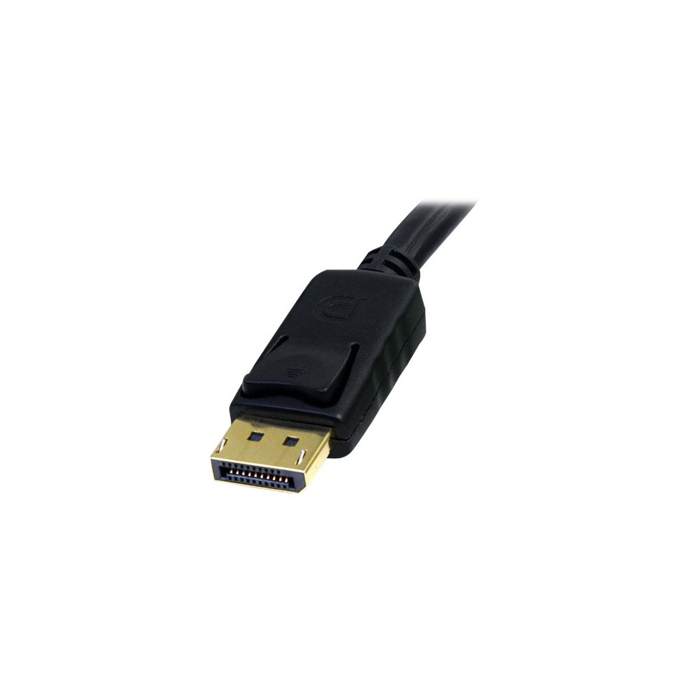 Produktbild för StarTech.com 6ft 4-in-1 USB DisplayPort® KVM Switch Cable w/ Audio & Microphone (DP4N1USB6) - video/USB/ljud-kabel - 1.8 m