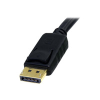 Produktbild för StarTech.com 6ft 4-in-1 USB DisplayPort® KVM Switch Cable w/ Audio & Microphone (DP4N1USB6) - video/USB/ljud-kabel - 1.8 m