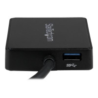 Produktbild för Startech USB 3.0 till Dubbel Port Gigabit Ethernet-nätverksadapter med USB-port - nätverksadapter - USB 3.0 - 2 portar