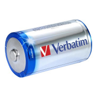 Produktbild för Verbatim batteri - 2 x D - alkaliskt