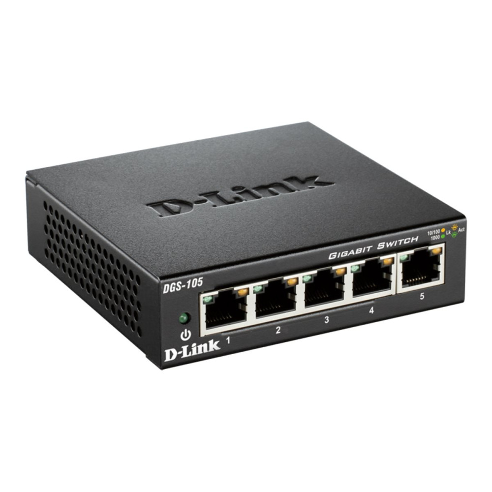 Produktbild för D-Link DGS 105 - switch - 5 portar