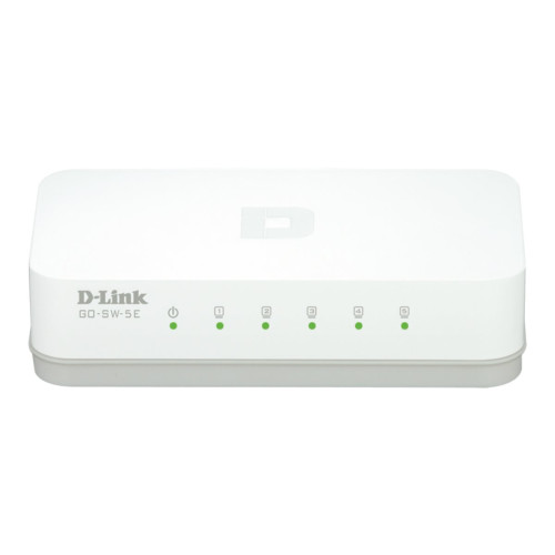 D-Link dlinkgo GO-SW-5E - switch - 5 portar