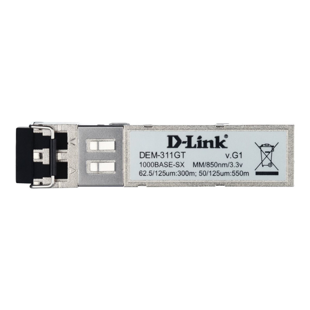 Produktbild för D-Link DEM 311GT - SFP-sändar/mottagarmodul (mini-GBIC) - 1GbE