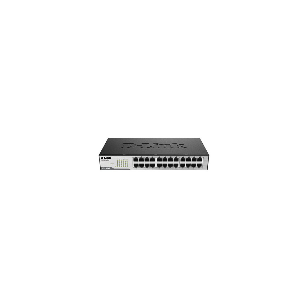 Produktbild för D-Link DES 1024D - switch - 24 portar