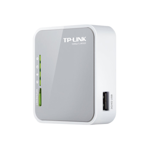 TP-LINK Technologies TP-Link TL-MR3020 - trådlös router - Wi-Fi - skrivbordsmodell - Wifi router