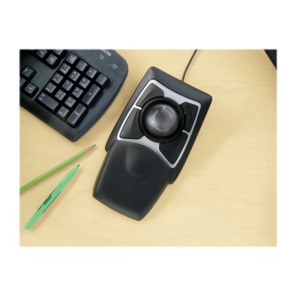 Produktbild för Kensington Expert Mouse - styrkula - USB - svart
