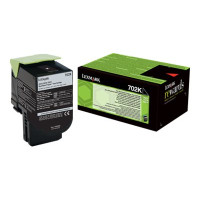 Produktbild för Lexmark 702K - svart - original - tonerkassett