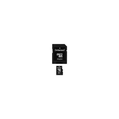 Intenso Intenso Class 10 - flash-minneskort - 4 GB - microSDHC