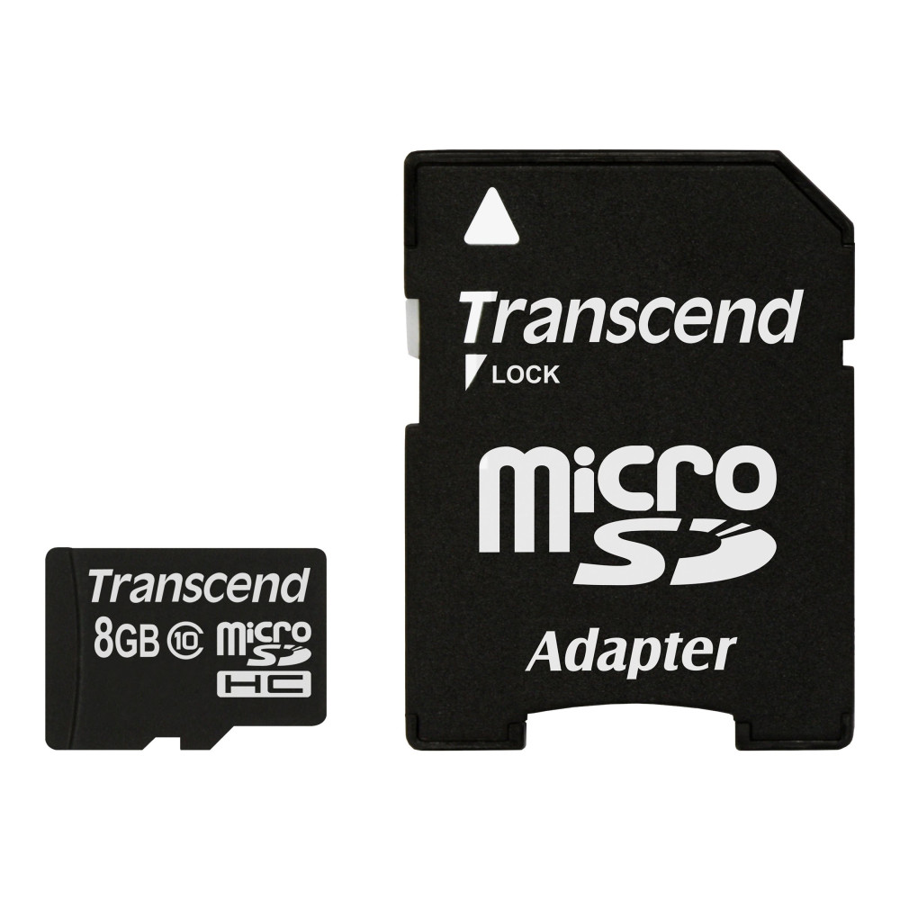 Produktbild för Transcend Premium - flash-minneskort - 8 GB - microSDHC