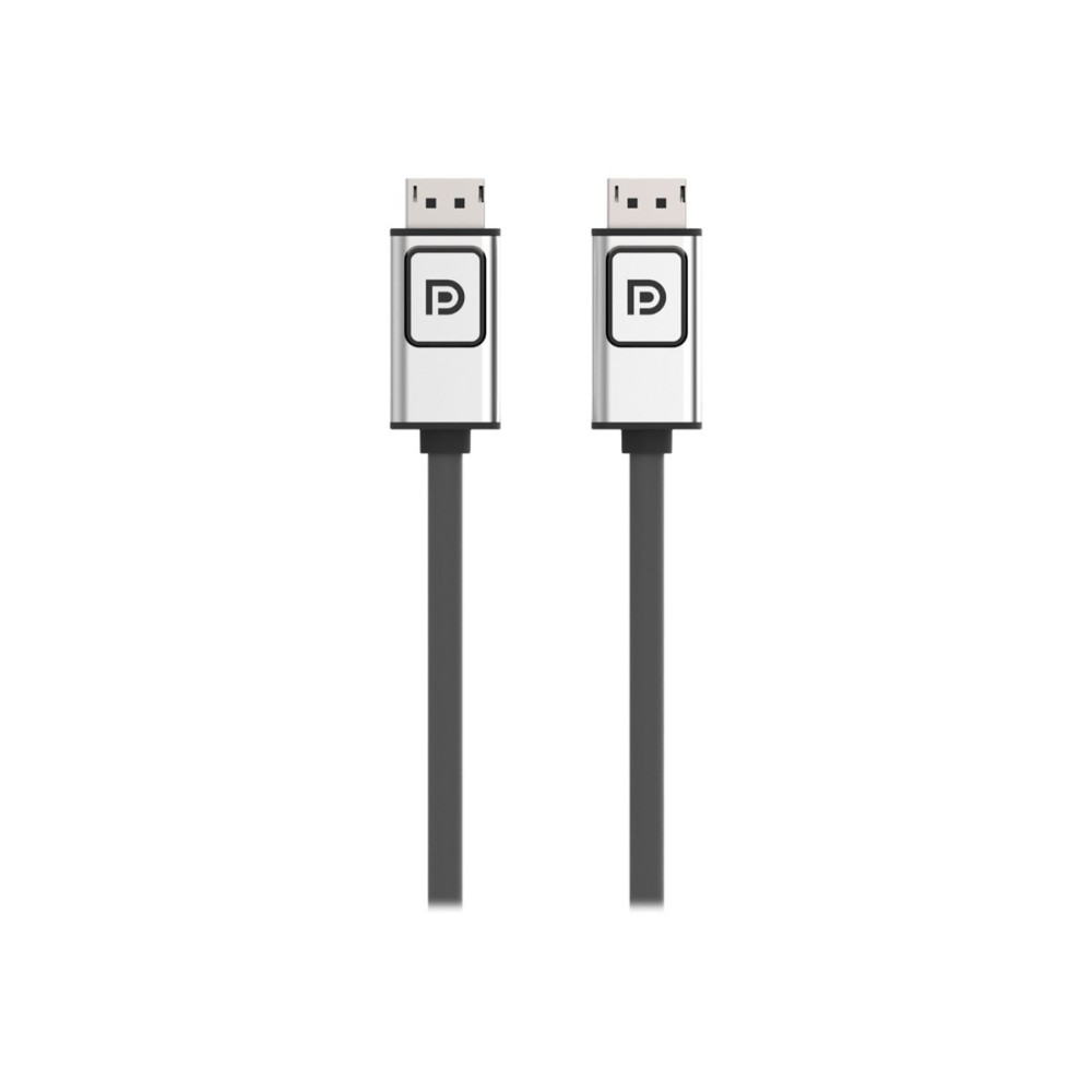 Produktbild för Belkin 6ft DisplayPort 1.2 Cable with Latches, M/M, 4k - DisplayPort-kabel - 1.8 m