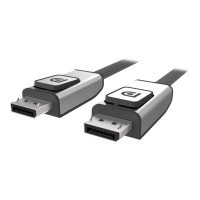 Produktbild för Belkin 6ft DisplayPort 1.2 Cable with Latches, M/M, 4k - DisplayPort-kabel - 1.8 m