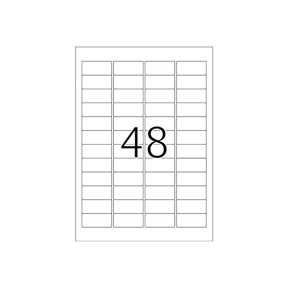 Produktbild för HERMA Special - etiketter - matt - 960 etikett (er) - 45.7 x 21.2 mm