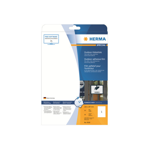 HERMA HERMA Special - filmetiketter - matt - 10 etikett (er) - A4