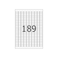 Produktbild för HERMA Special - etiketter - matt - 4725 etikett (er) - 25.4 x 10 mm