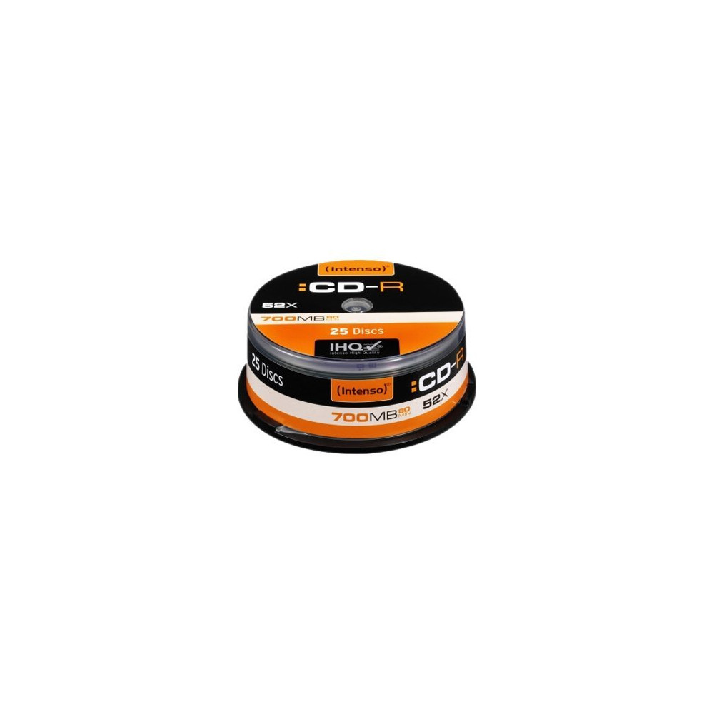 Produktbild för Intenso - CD-R x 25 - 700 MB - lagringsmedier