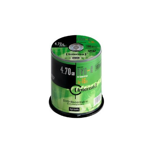 Intenso Intenso - DVD-R x 100 - 4.7 GB - lagringsmedier