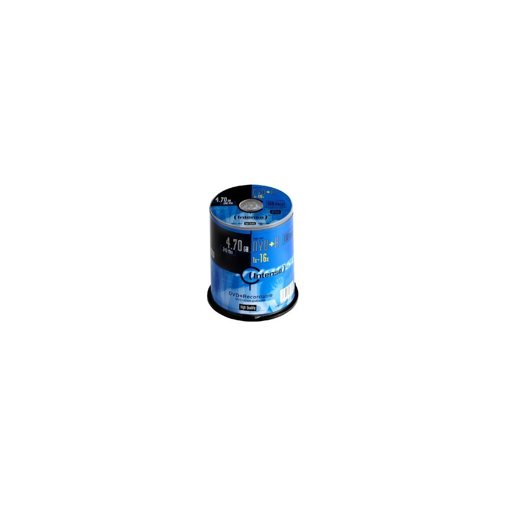 Produktbild för Intenso - DVD+R x 100 - 4.7 GB - lagringsmedier
