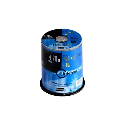 Intenso Intenso - DVD+R x 100 - 4.7 GB - lagringsmedier