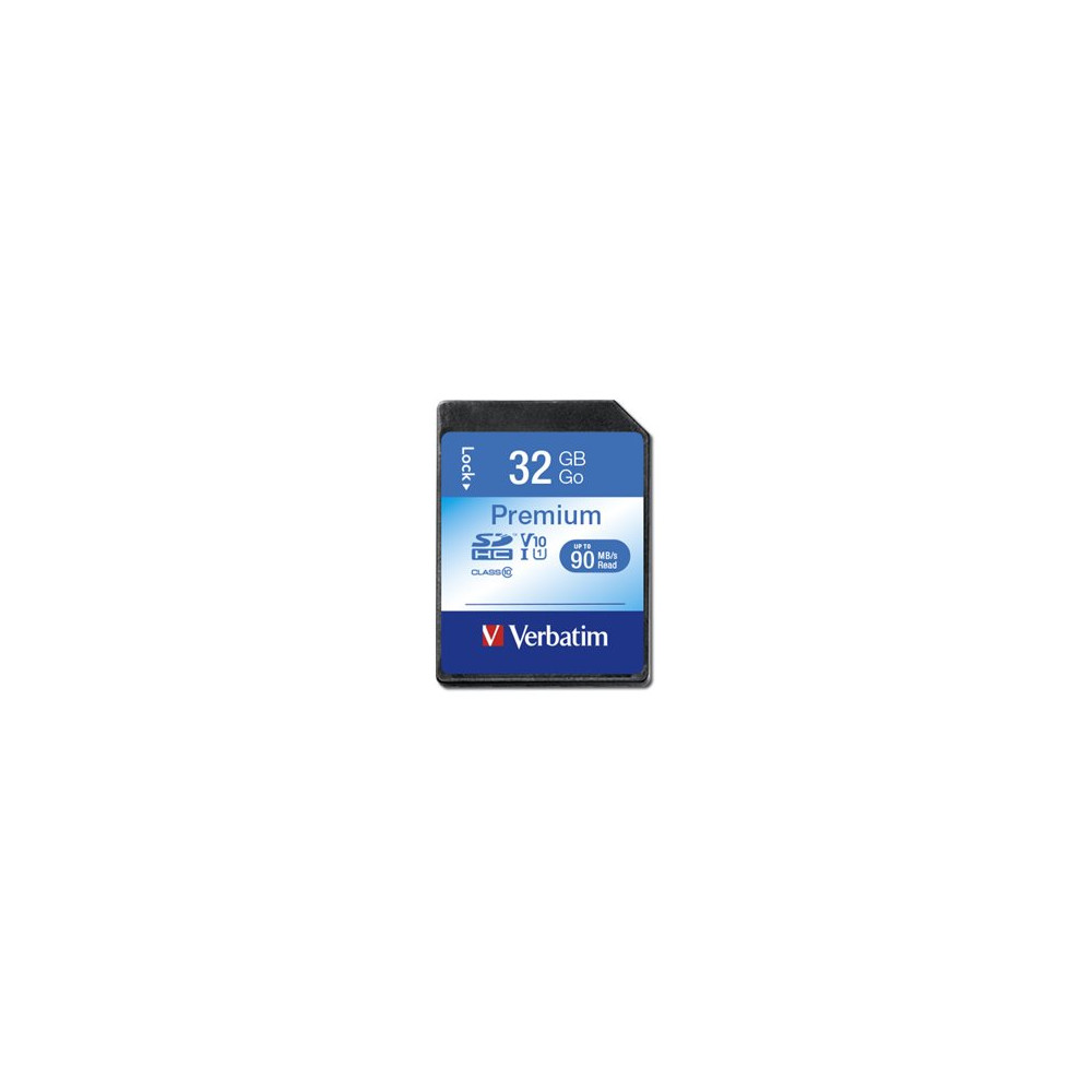Produktbild för Verbatim - flash-minneskort - 32 GB - SDHC