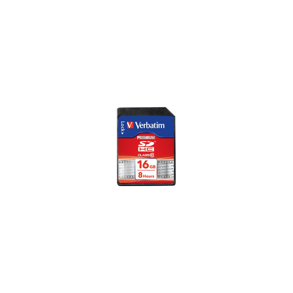Produktbild för Verbatim - flash-minneskort - 16 GB - SDHC