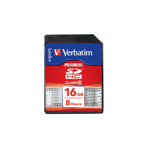 VERBATIM Verbatim - flash-minneskort - 16 GB - SDHC