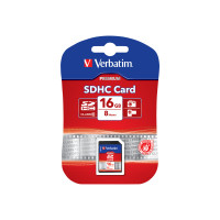 Produktbild för Verbatim - flash-minneskort - 16 GB - SDHC