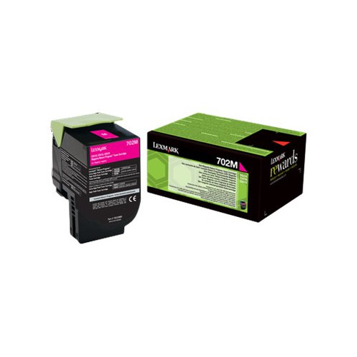 Lexmark International Lexmark 702M - magenta - original - tonerkassett - LCCP, LRP