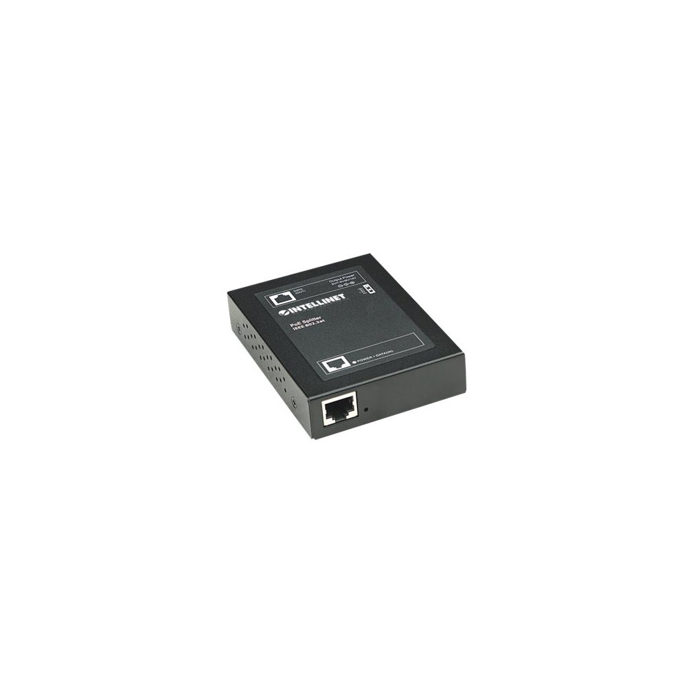 Produktbild för Intellinet Power over Ethernet (PoE+) Splitter, IEEE802.3at, 5, 7.5, 9 or 12 V DC output voltage - PoE linjedelare