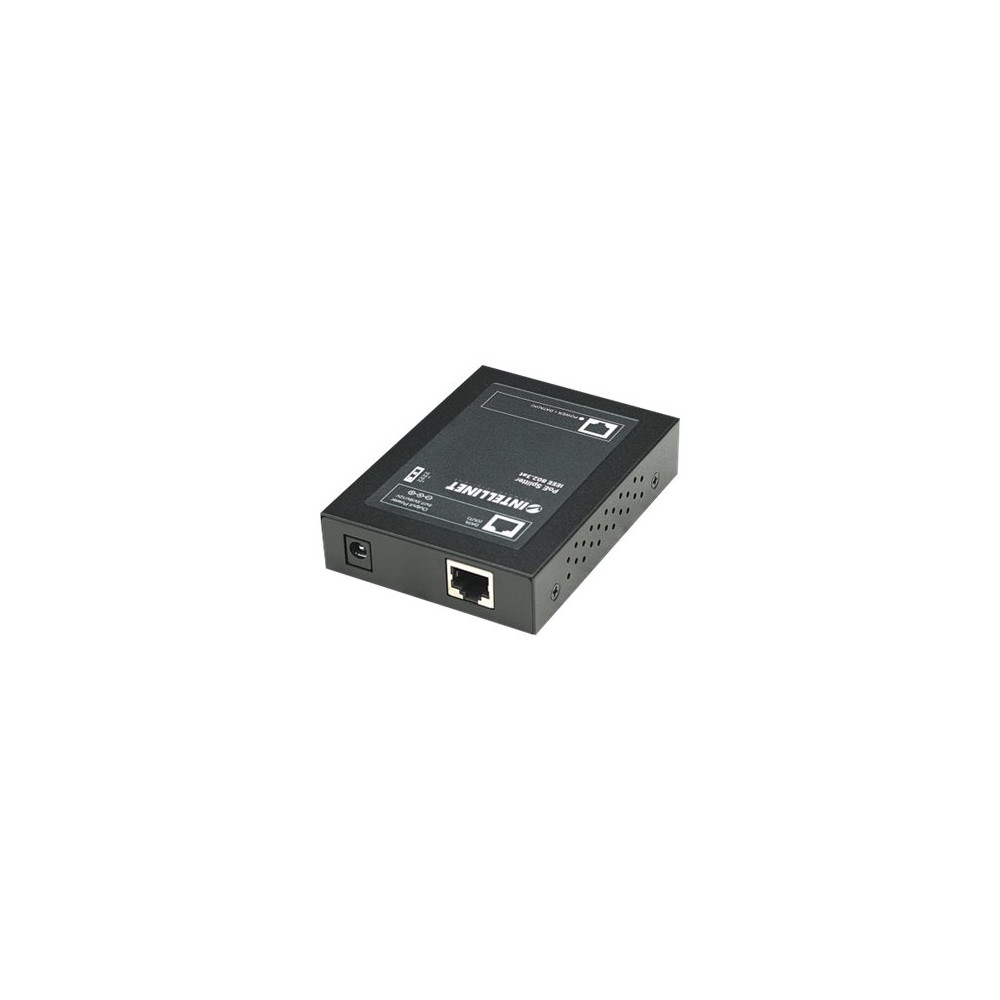 Produktbild för Intellinet Power over Ethernet (PoE+) Splitter, IEEE802.3at, 5, 7.5, 9 or 12 V DC output voltage - PoE linjedelare