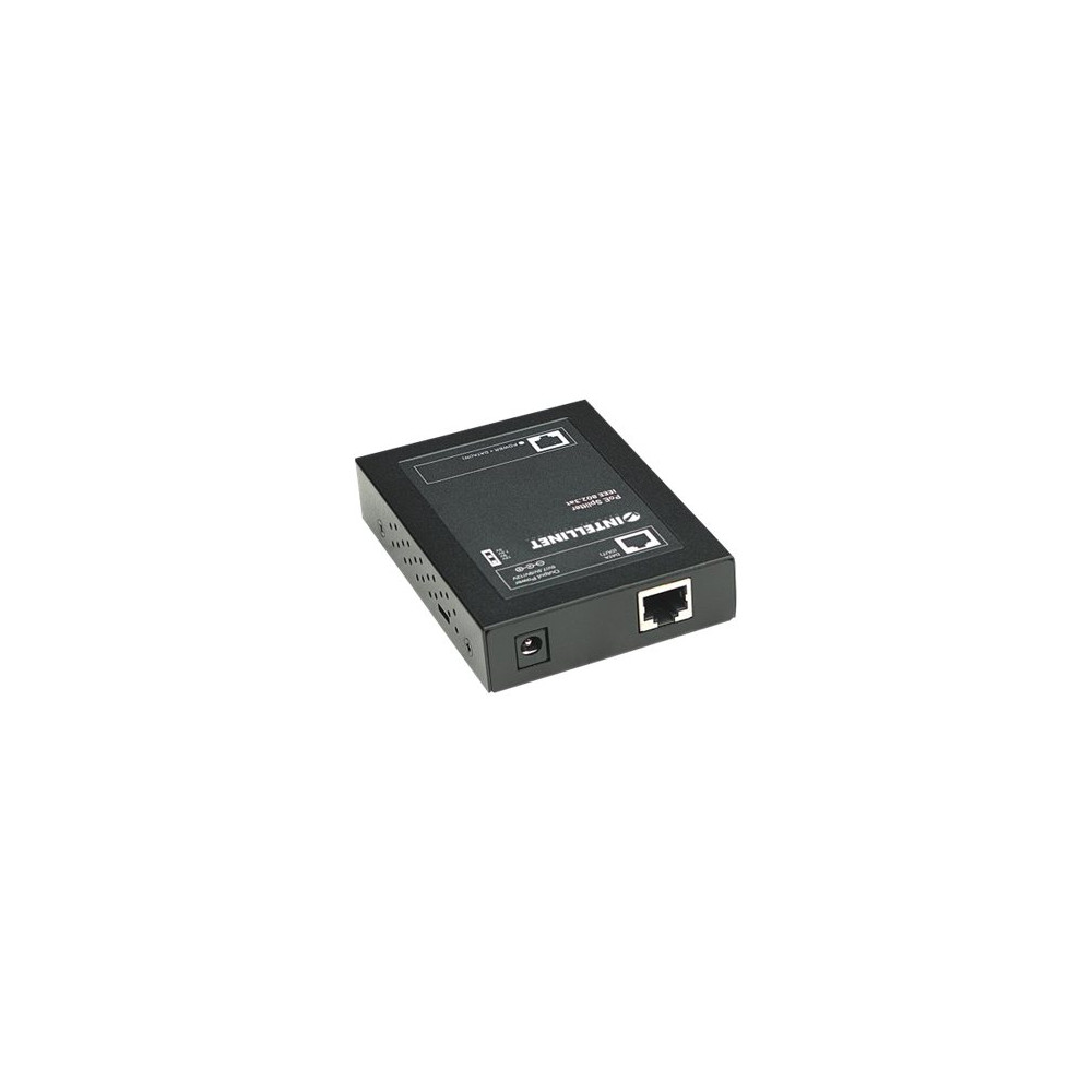 Produktbild för Intellinet Power over Ethernet (PoE+) Splitter, IEEE802.3at, 5, 7.5, 9 or 12 V DC output voltage - PoE linjedelare