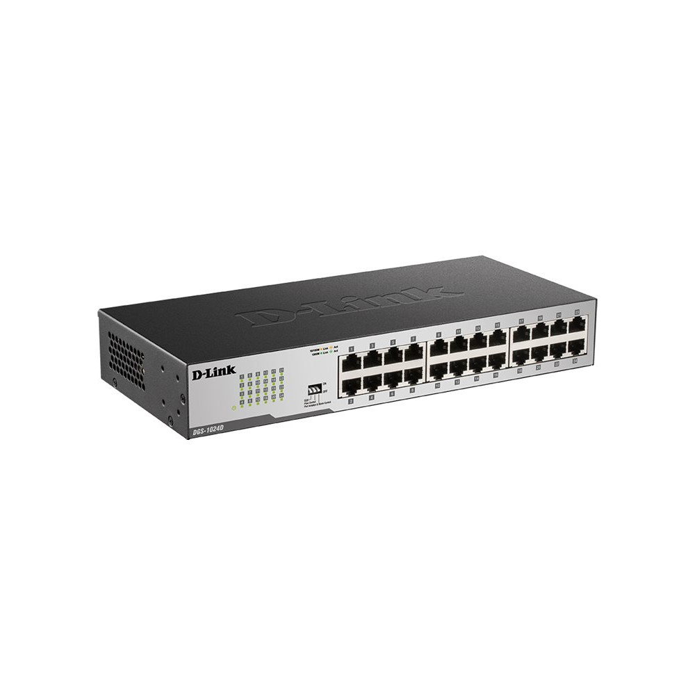 Produktbild för D-Link DGS 1024D - switch - 24 portar