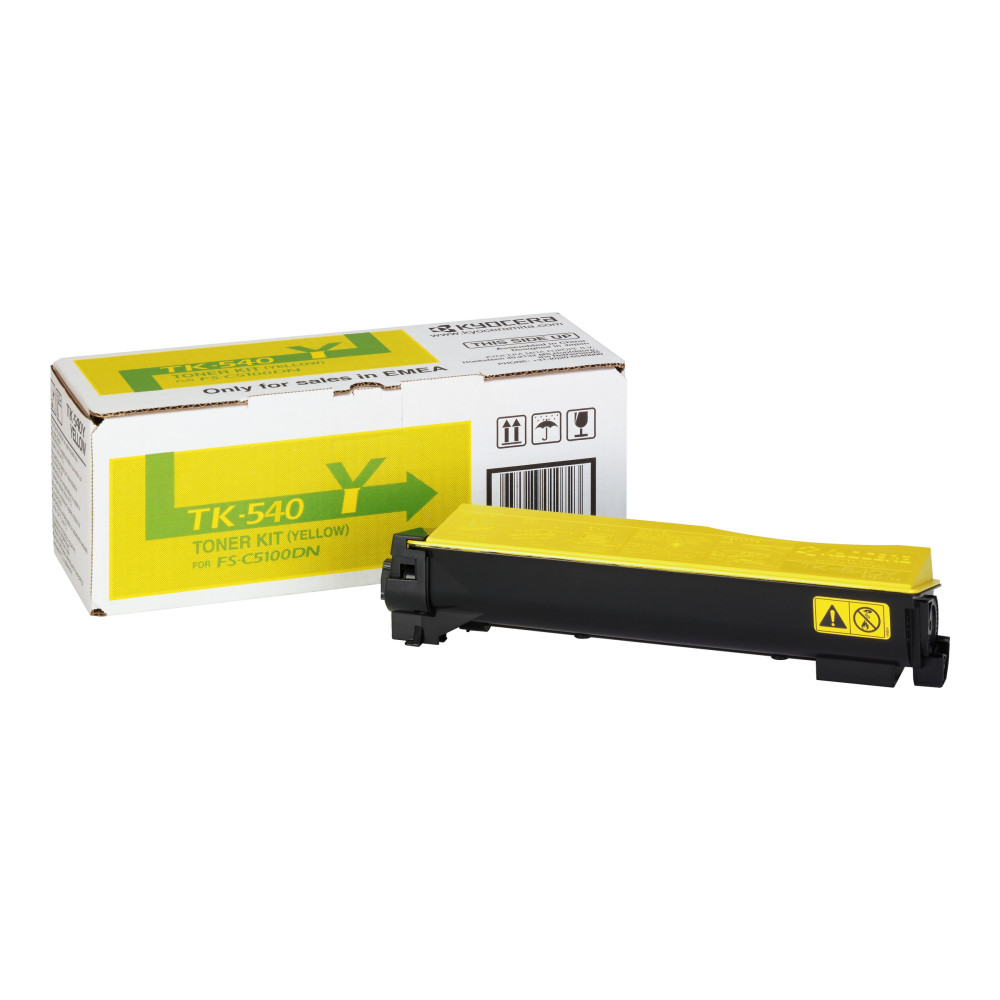 Produktbild för Kyocera TK 540Y - gul - original - tonerkassett