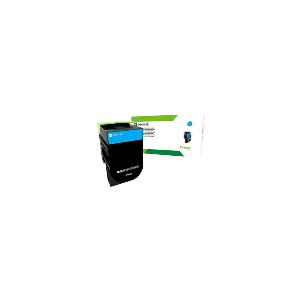 Produktbild för Lexmark - cyan - original - tonerkassett