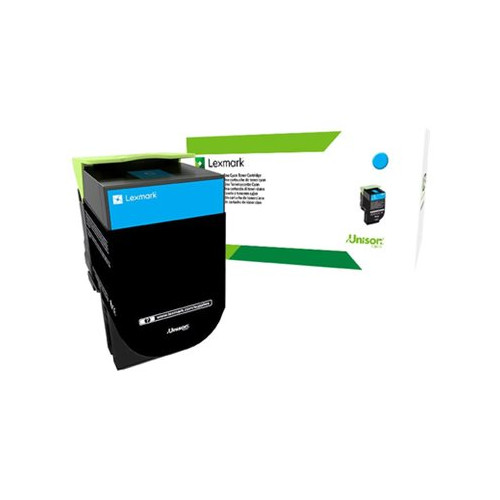 Lexmark International Lexmark - cyan - original - tonerkassett