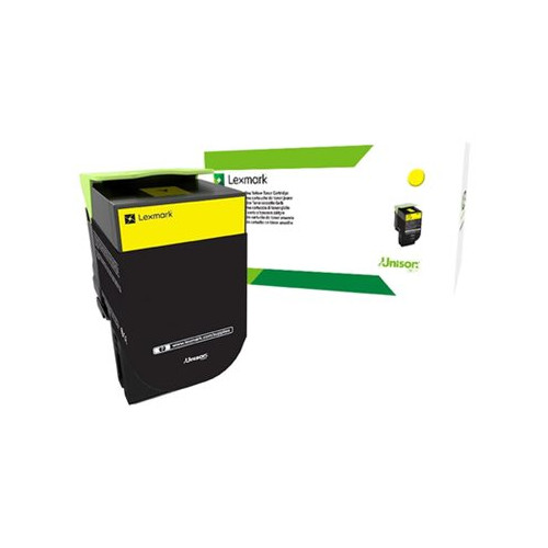 Lexmark International Lexmark - gul - original - tonerkassett
