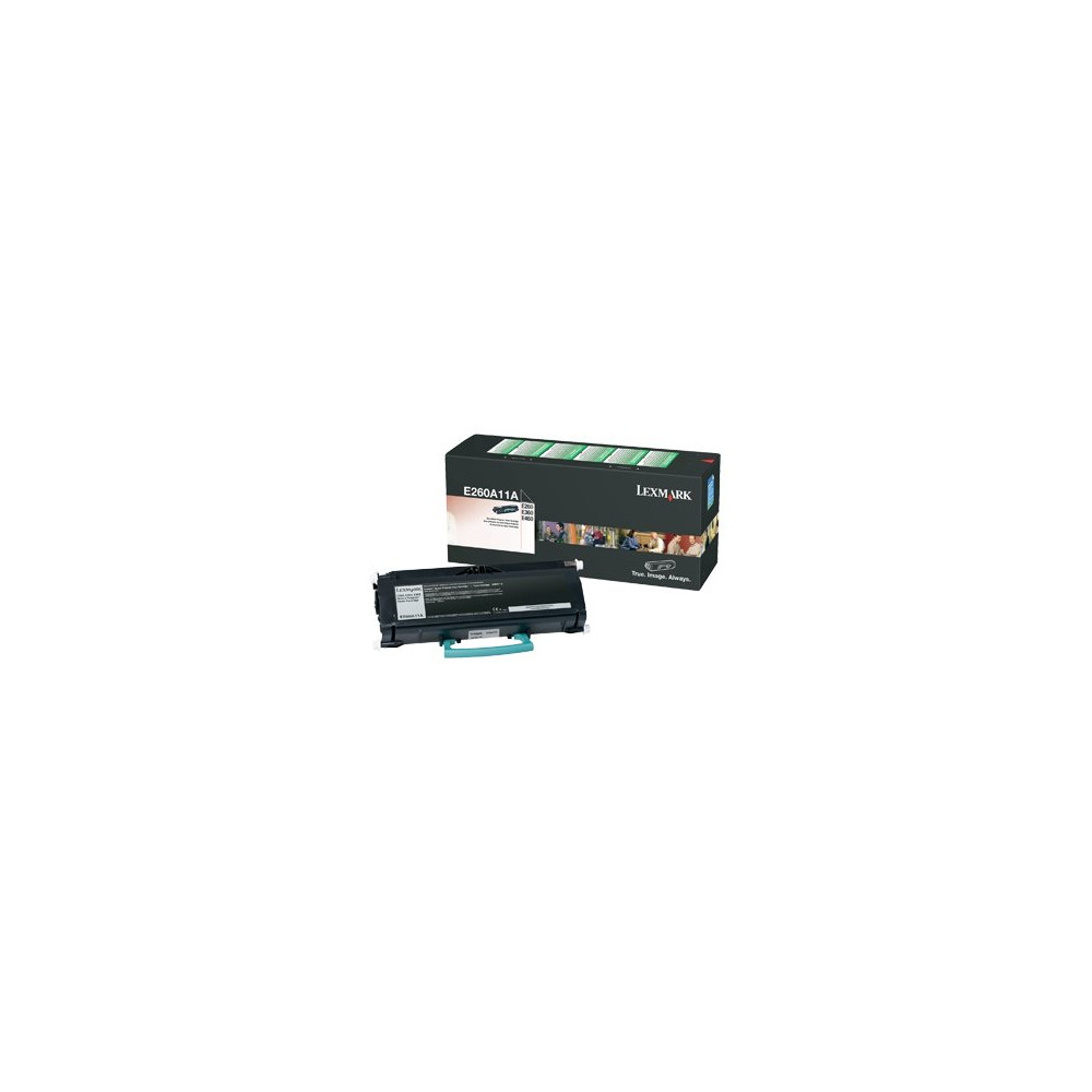 Produktbild för Lexmark - svart - original - tonerkassett - LRP