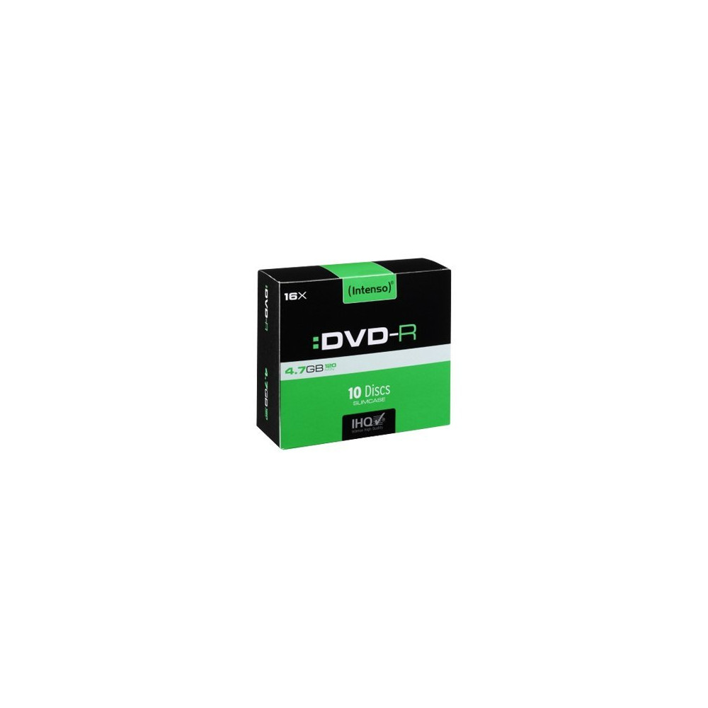 Produktbild för Intenso - DVD-R x 10 - 4.7 GB - lagringsmedier