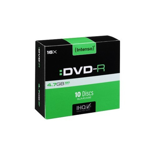 Intenso Intenso - DVD-R x 10 - 4.7 GB - lagringsmedier