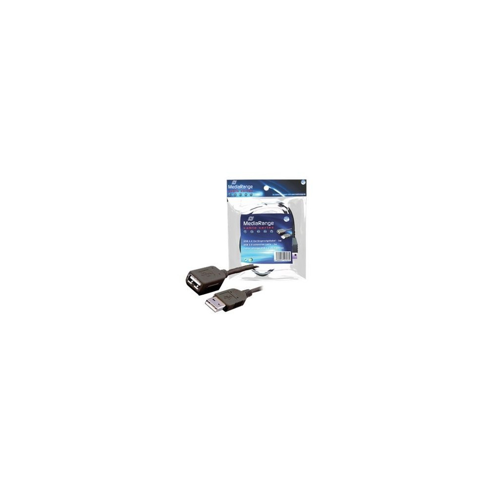 Produktbild för MediaRange - USB-förlängningskabel - USB till USB - 3 m