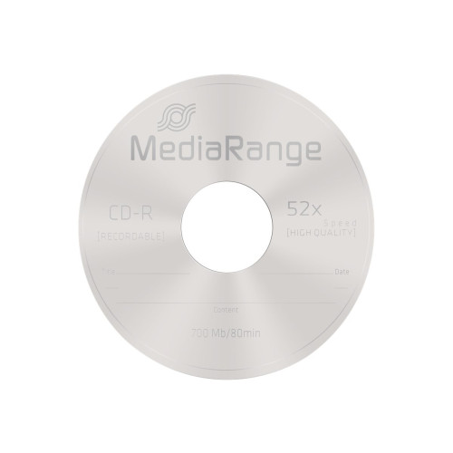 MediaRange MediaRange - CD-R x 25 - 700 MB - lagringsmedier