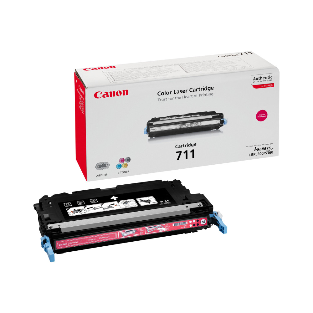 Produktbild för Canon 711 - magenta - original - tonerkassett