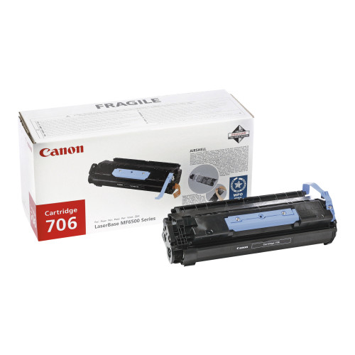 CANON Canon 706 - svart - original - tonerkassett