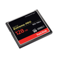 Produktbild för SanDisk Extreme PRO - flash-minneskort - 128 GB - CompactFlash