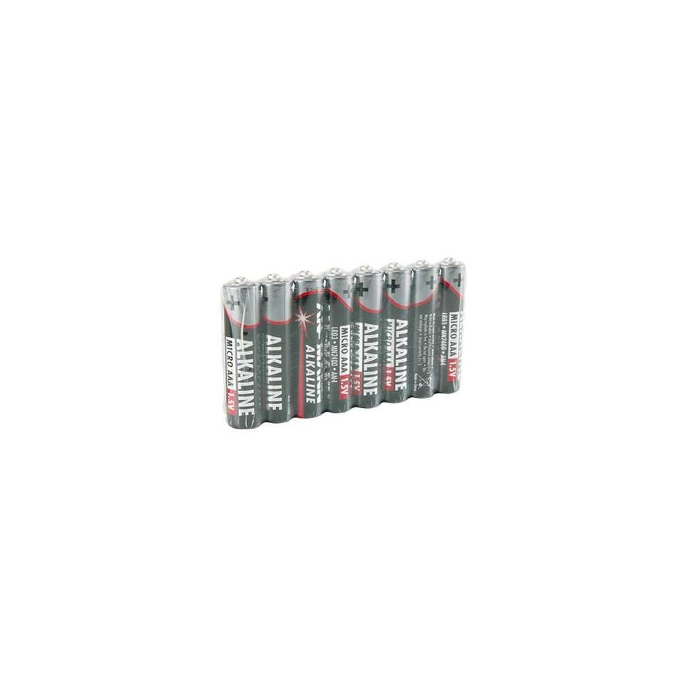 Produktbild för ANSMANN Micro batteri - 8 x AAA - alkaliskt