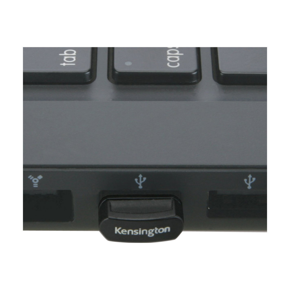 Produktbild för Kensington Pro Fit Mid-Size - mus - 2.4 GHz - grafitgrå