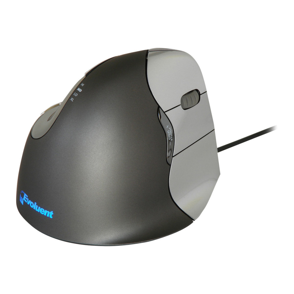 Produktbild för Evoluent VerticalMouse 4 - vertikal mus - USB