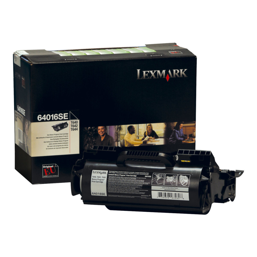 Produktbild för Lexmark - svart - original - tonerkassett - LRP