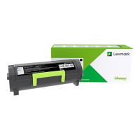 Produktbild för Lexmark 502X - Extra lång livslängd - svart - original - tonerkassett - Lexmark Corporate