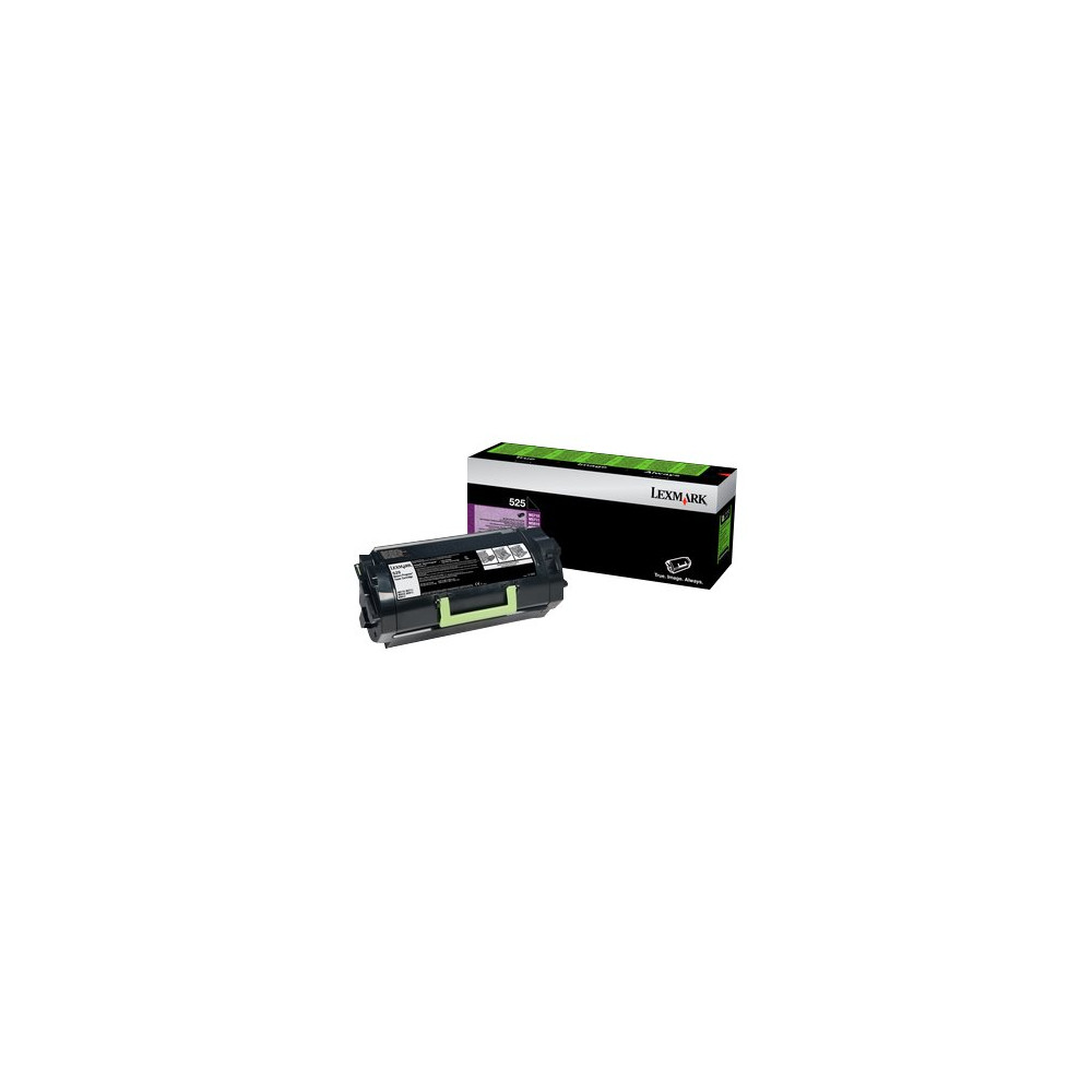 Produktbild för Lexmark 522 - svart - original - tonerkassett - LCCP, LRP